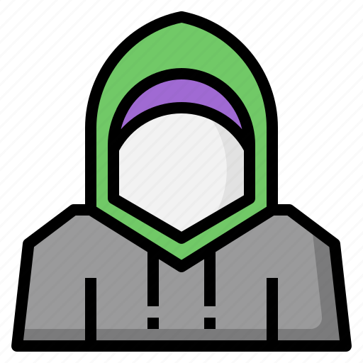 Anonymous, protester, hacker, cracking, terrorism icon - Download on Iconfinder