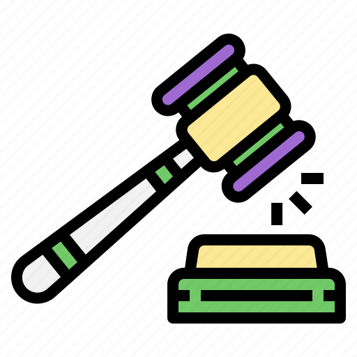 Judge, law, auction, bid, verdict icon - Download on Iconfinder