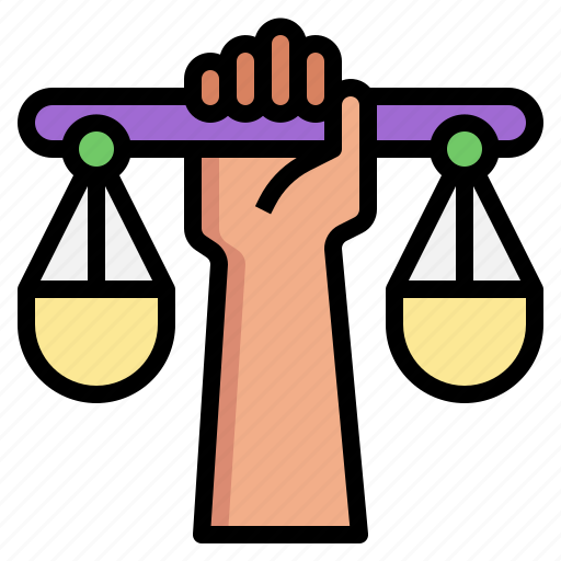 Justice, law, equality, balance, human, rights icon - Download on Iconfinder