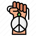 pacifism, peace, day, sign, human, rights
