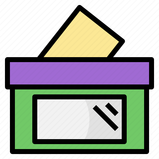 Voting, box, politics, election, democracy icon - Download on Iconfinder