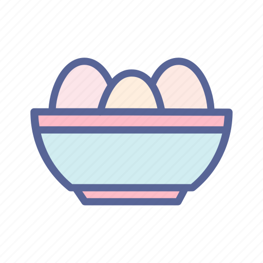 Egg, bowl, basket, food, easter icon - Download on Iconfinder