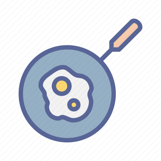 Egg, skillet, fry, breakfast, cook, food, meal icon - Download on Iconfinder