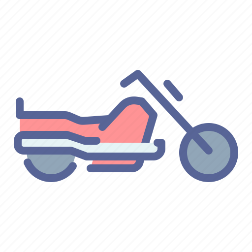 Cruiser, motorcycle, motorbike, bike, cycle, vehicle icon - Download on Iconfinder