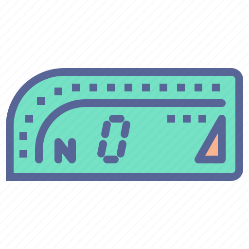 Dashboard, odometer, tripmeter, tachometer, speedometer, motorcycle icon - Download on Iconfinder