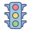 traffic, signal, light, road, transportation, vehicle 