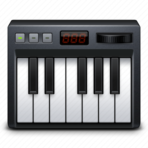 Midi, keyboard, sound, keys, audio, music icon - Download on Iconfinder