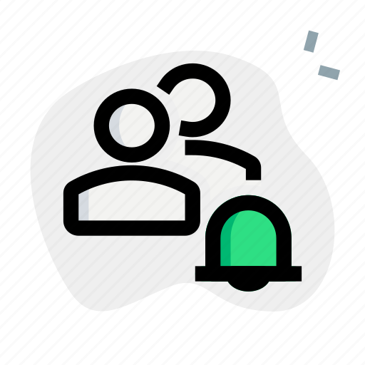 Multiple, user, alarm, bell icon - Download on Iconfinder