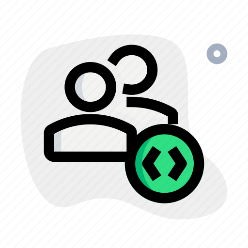 Multiple, user, coding, arrows icon - Download on Iconfinder