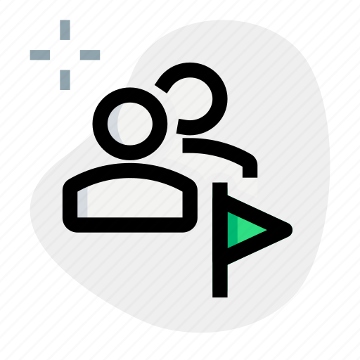 Multiple, user, flag, marker icon - Download on Iconfinder