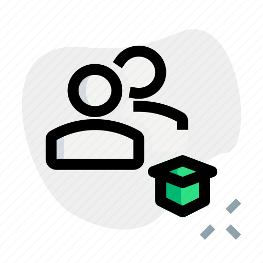 Multiple, user, graduate, education icon - Download on Iconfinder