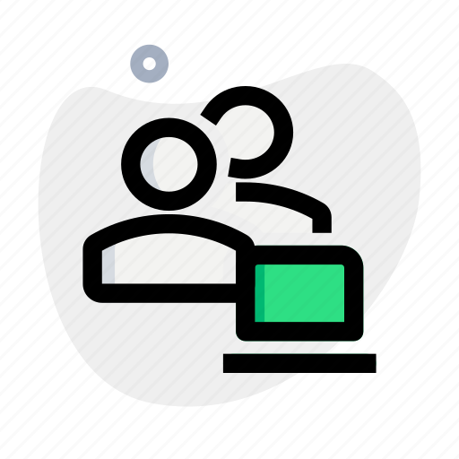 Multiple, user, laptop, device icon - Download on Iconfinder