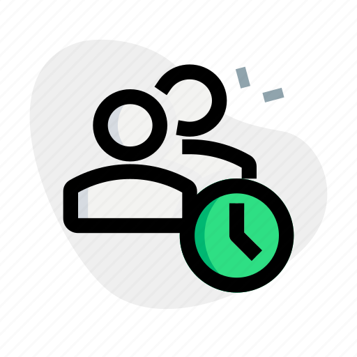 Multiple, user, time, clock icon - Download on Iconfinder