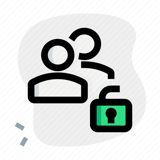 Multiple, user, unlocked, unsecure icon - Download on Iconfinder