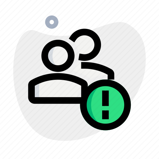 Multiple, user, warning, caution icon - Download on Iconfinder