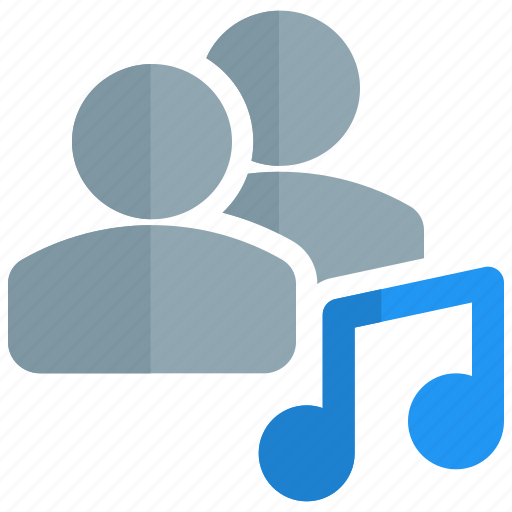 Multiple, user, music, sound icon - Download on Iconfinder