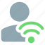 single, user, wifi, classic, internet, connection 