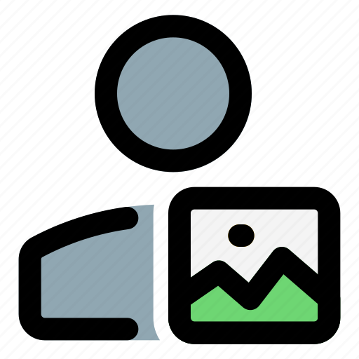 Single, user, image, photos icon - Download on Iconfinder