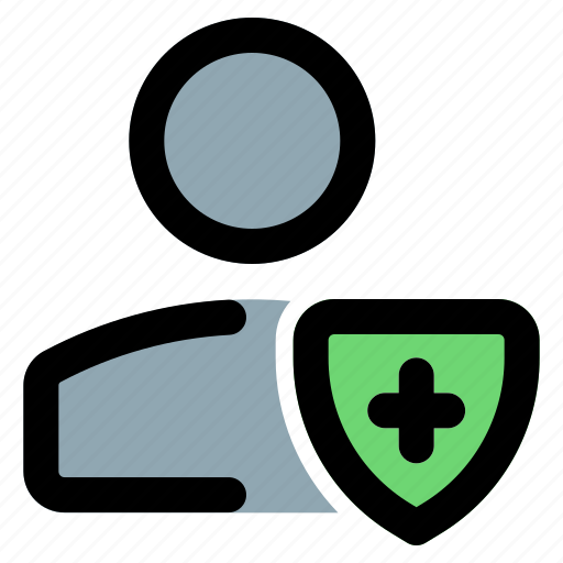 Single, user, shield, protection icon - Download on Iconfinder