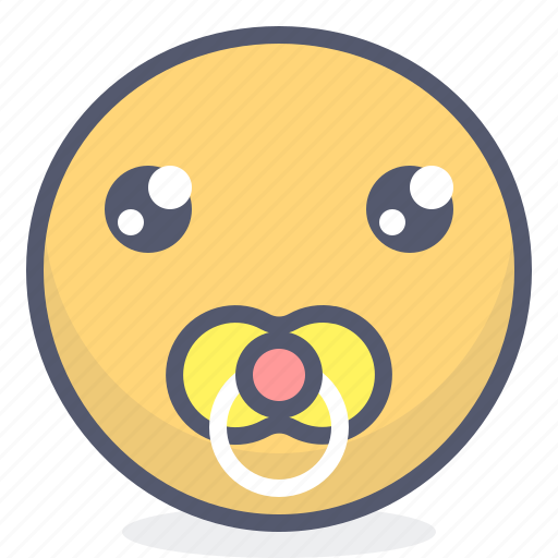 Baby Emoji Emotion Face Smile Icon Download On Iconfinder