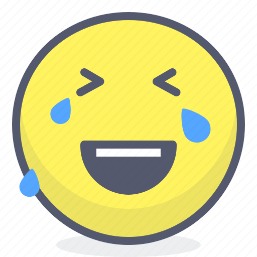 Cry, emoji, emotion, face, happy, smile icon - Download on Iconfinder