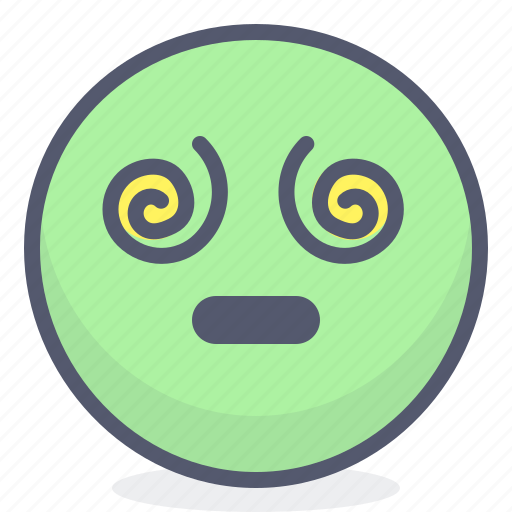 Emoji, emotion, face, hypnotised, smile icon - Download on Iconfinder