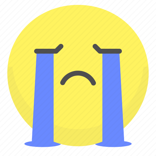 Cry, emoji, emotion, face, smile icon - Download on Iconfinder