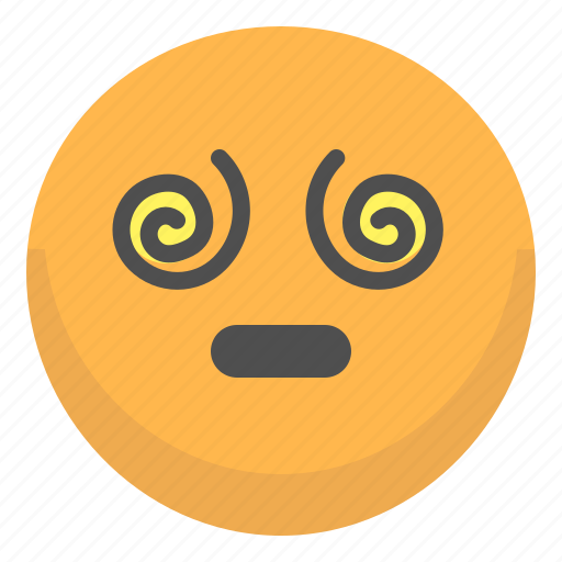 Emoji, emotion, face, hypnotised, smile icon - Download on Iconfinder