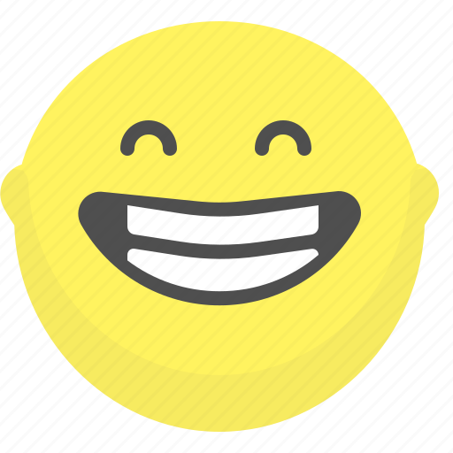 Emoji, emotion, face, laugh, smile icon - Download on Iconfinder