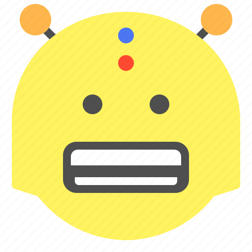 Emoji, emotion, face, robot, smile icon - Download on Iconfinder