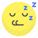 emoji, emotion, face, sleep, smile