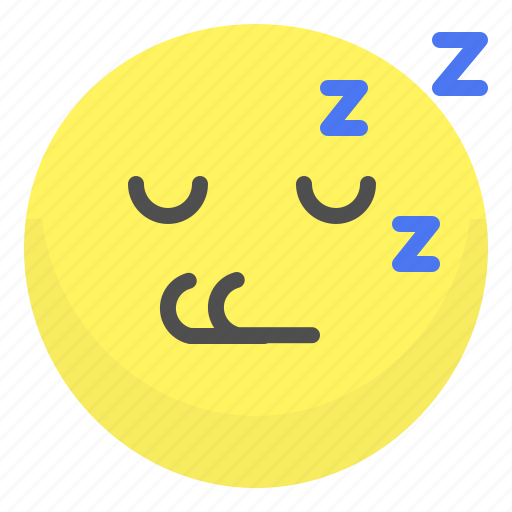 Emoji, emotion, face, sleep, smile icon - Download on Iconfinder