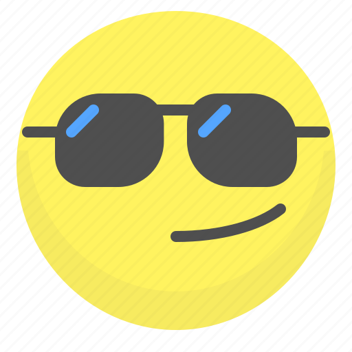 Emoji, emotion, face, smile, sunglasses icon - Download on Iconfinder