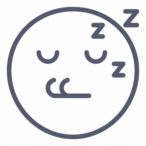 Emoji, emotion, face, sleep, smile icon - Download on Iconfinder