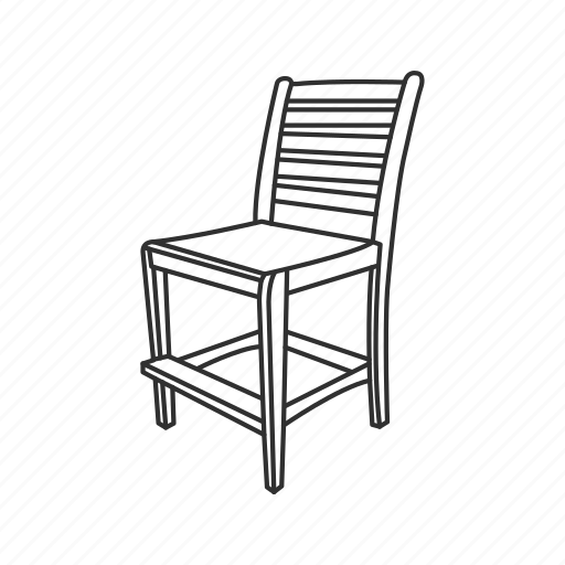 Chair, desk, education, furniture, school, school chair, seat icon - Download on Iconfinder