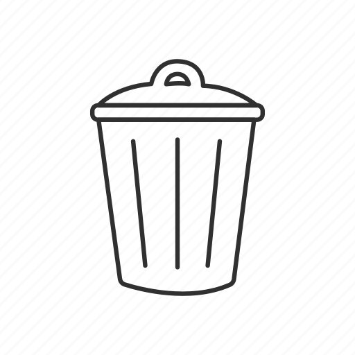 Bin, can, delete, garbage, remove, trash, trashcan icon - Download on Iconfinder
