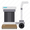 clean, cleaner, cleaning, floor, scrubber