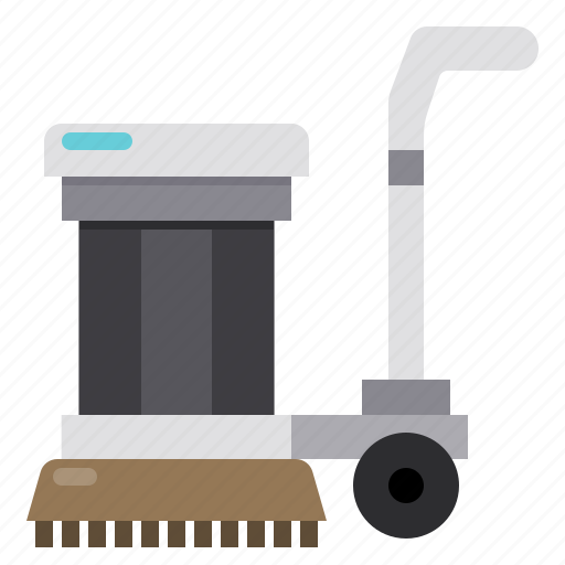 Clean, cleaner, cleaning, floor, scrubber icon - Download on Iconfinder