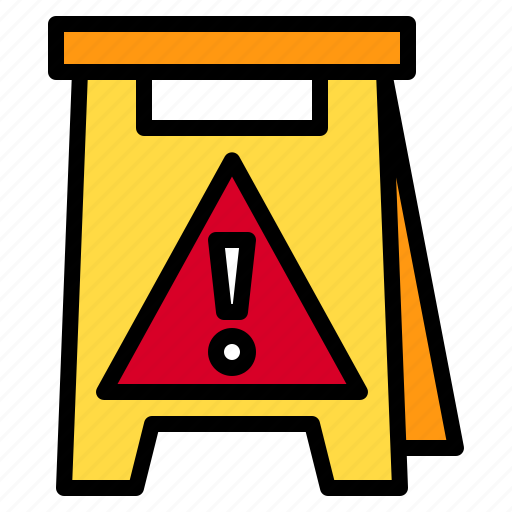 Alert, cleaning, danger, sign, warning icon - Download on Iconfinder