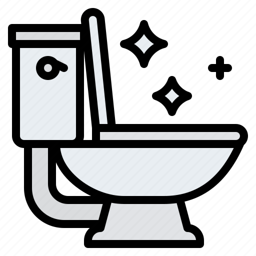 Toilet, clean, sanitary, ware, cleaning icon - Download on Iconfinder