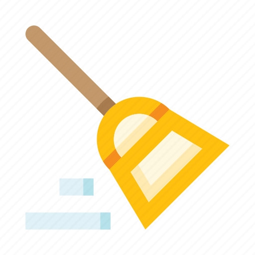 Broom, cleaning, wiping, brooming, housekeeping icon - Download on Iconfinder