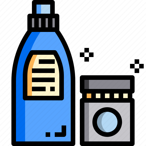Clean, cleaning, detergent, laundry, liquid, wash icon - Download on Iconfinder