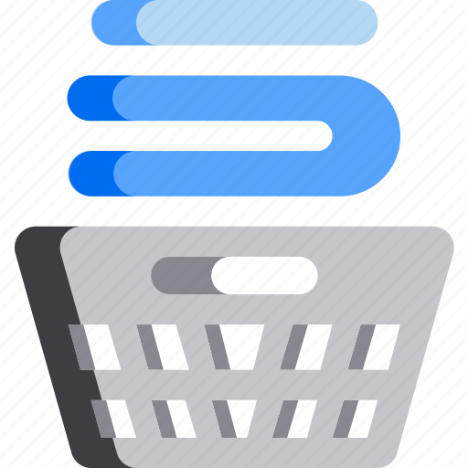 Basket, clean, cleaning, cloth, laundry, wash icon - Download on Iconfinder