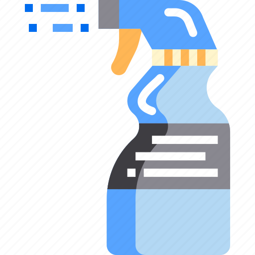 Bottle, chore, clean, cleaning, spray, wash icon - Download on Iconfinder