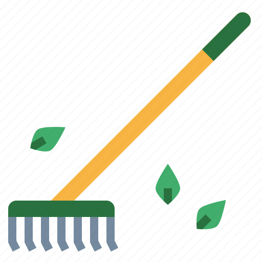 Clean, garden, grass, lawn, rake icon - Download on Iconfinder