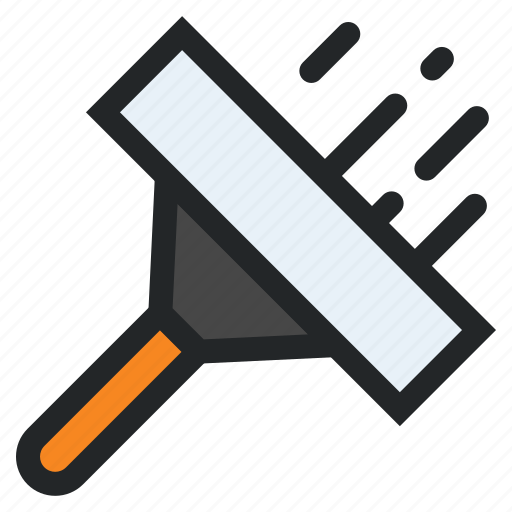 Cleaning, squeegee, wiper, glass cleaning, clean window, furniture and household, housework icon - Download on Iconfinder