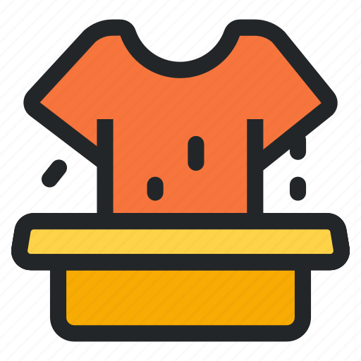 Cleaning, washing, washing clothes, clothes, rinse, clothing, bucket icon - Download on Iconfinder