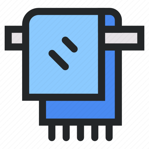 Cleaning, towel, bath, towels, dry, amenities, tools and utensils icon - Download on Iconfinder