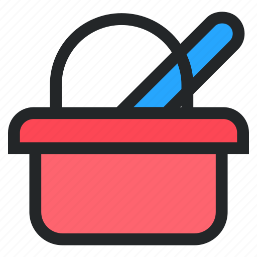 Cleaning, mop, water bucket, furniture and household, cleaning mop, wash, bucket icon - Download on Iconfinder