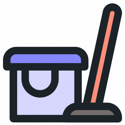 Cleaning, hygiene, clean, mop, floor, cleaner, bucket icon - Download on Iconfinder